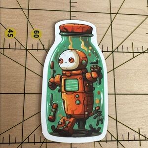 💜13/$13 +Bundle Sticker Sale | Aesthetic Astronaut Waterproof Sticker